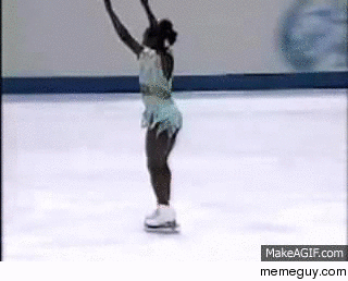 unbelievable ice skating backflip