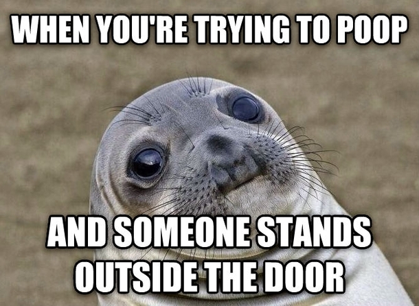 Uncomfortable Situation Seal