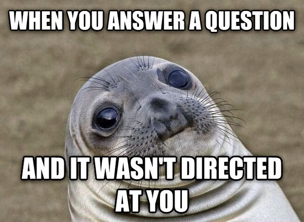 Uncomfortable Situation Seal