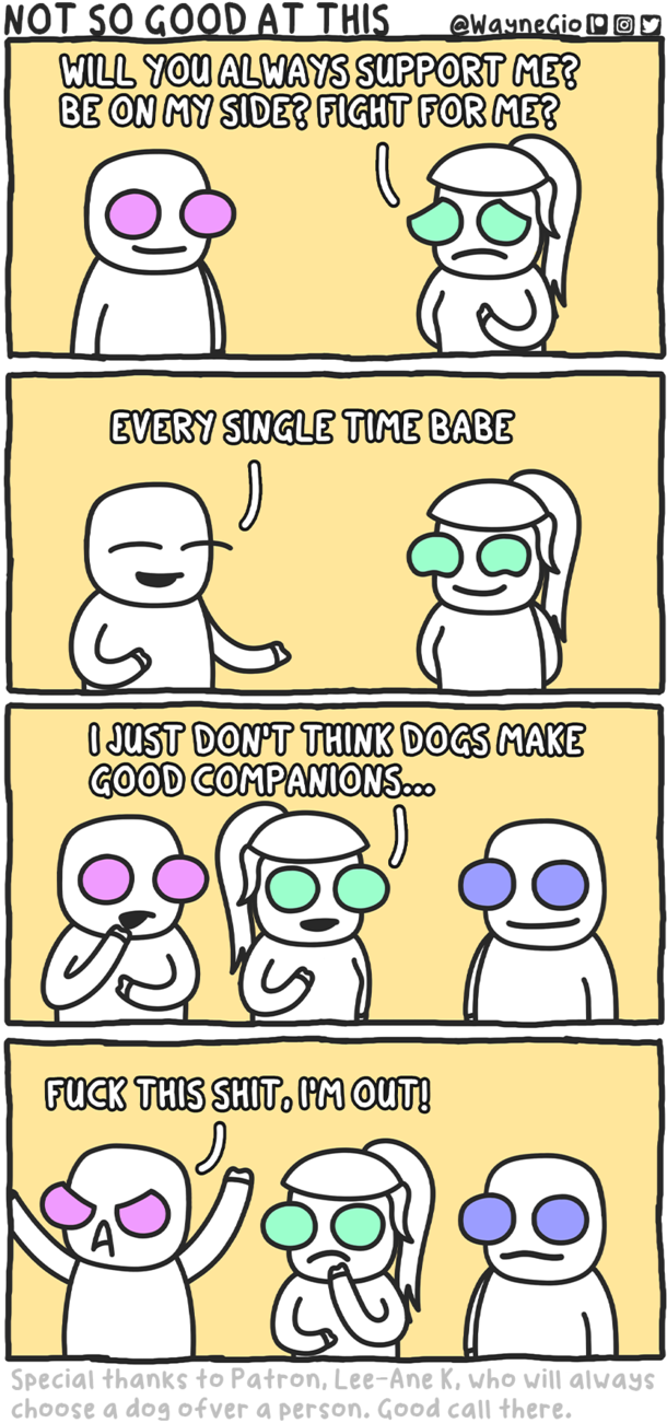 Unconditional support
