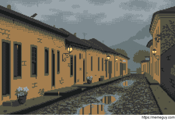 Under the Threat  pixel art by me 