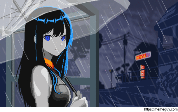 Under umbrella