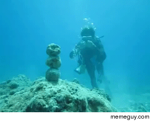 Underwater Hadouken