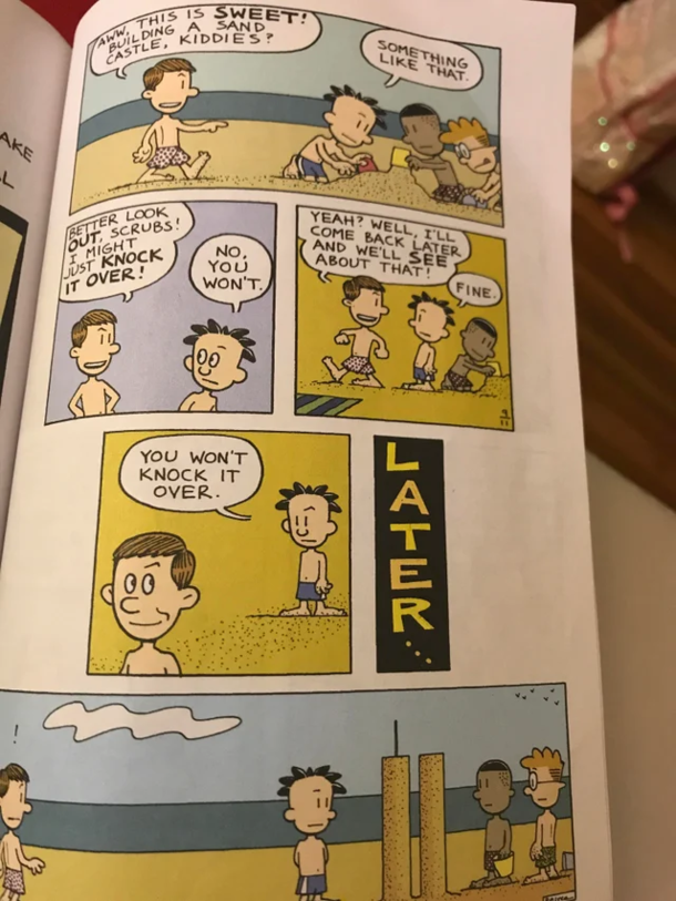 Unexpected punchline in a Nate the Great comic
