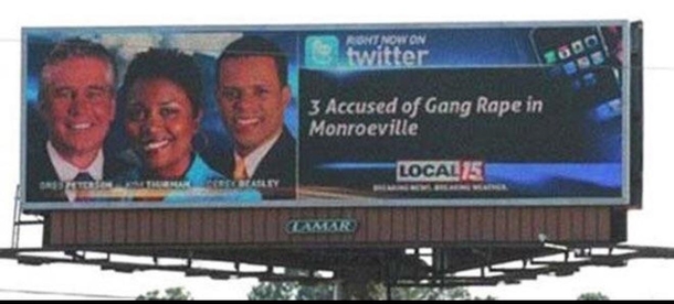 Unfortunate ad placement