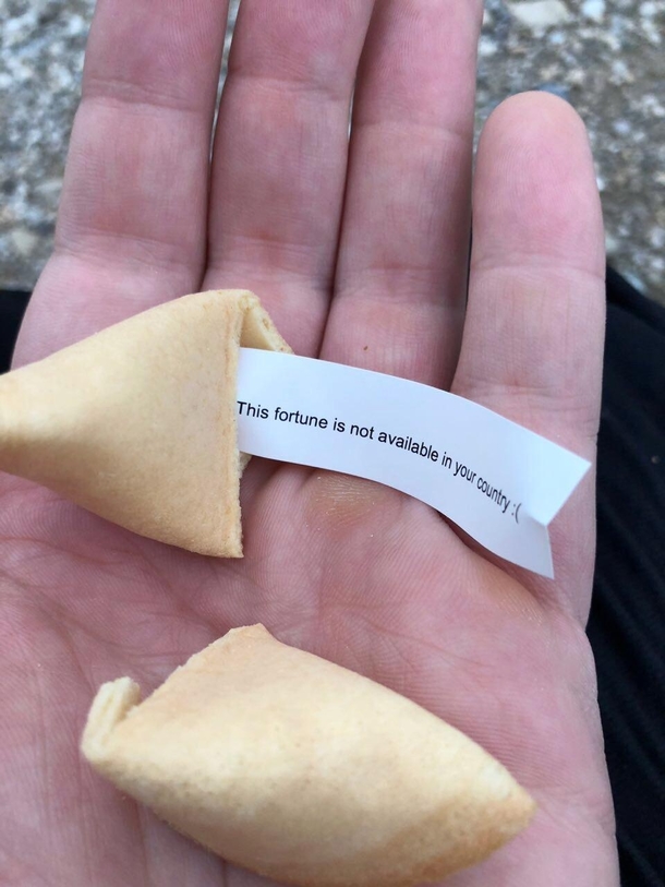 Unfortune cookie