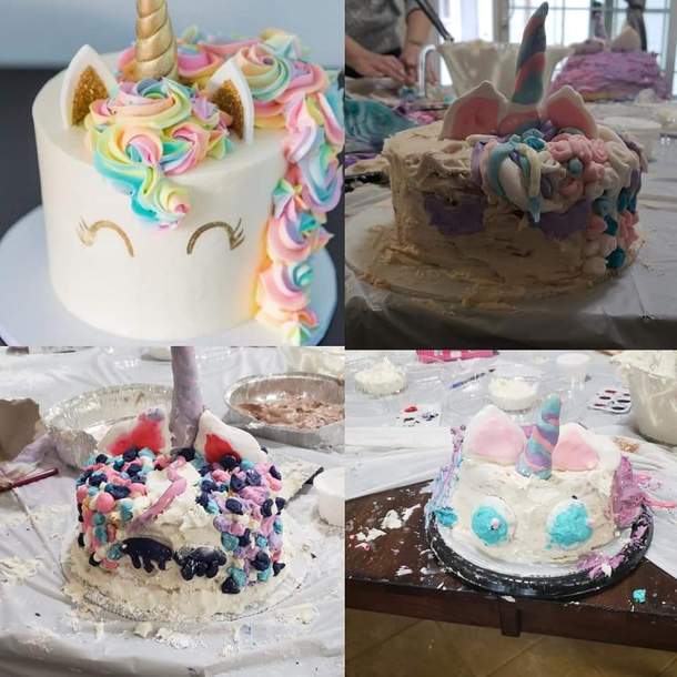 Unicorn cakes