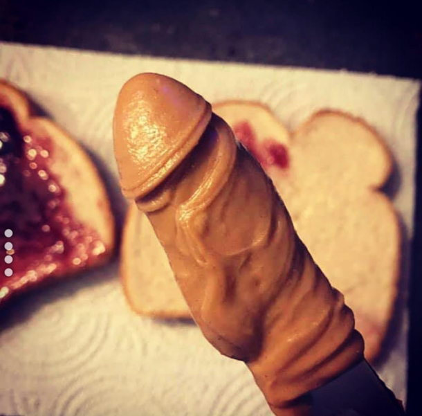 Unintentional penis butter
