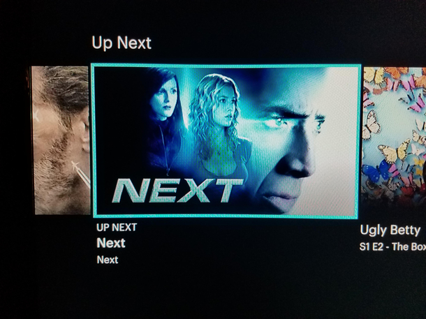 Up next Next next next