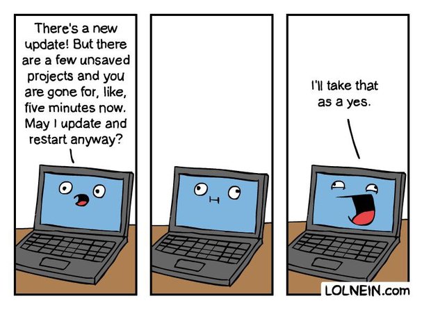 Update And Restart