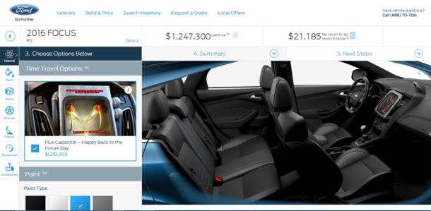 UPDATE Ford just added new photos of their  Million dollar Focus