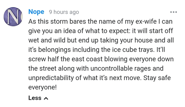 Update Hurricane Dorian