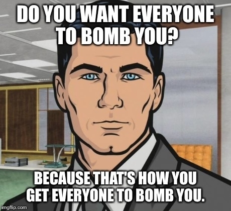 Upon learning ISIS is now threatening Russia also