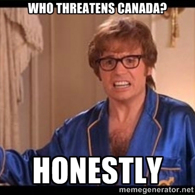 Upon the News of Isis Threatening Canada