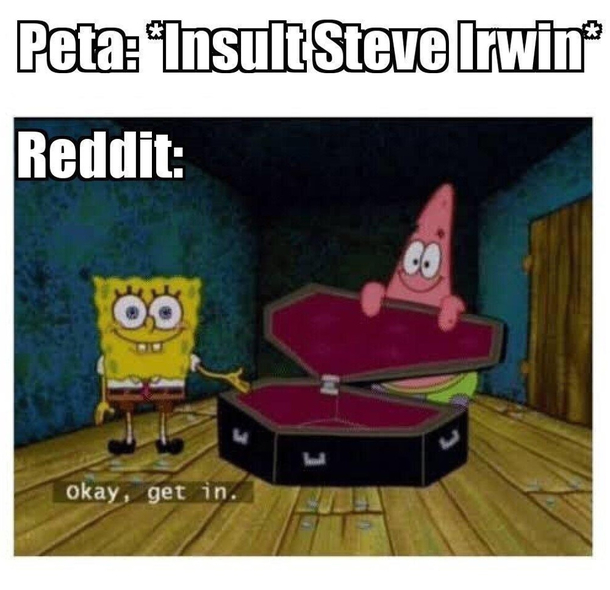 Ur going down PETA