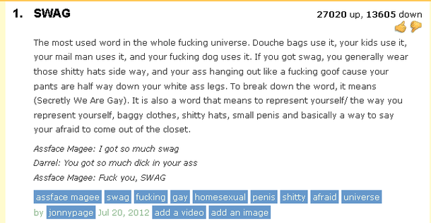 Urban Dictionary Nails it Again