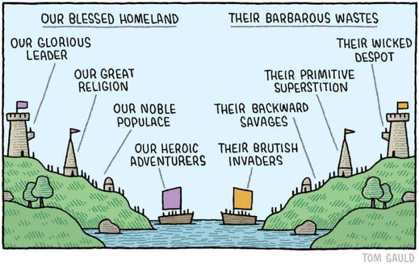 Us and them