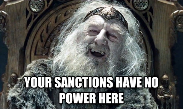 US Politicians response to sanctions from Putin