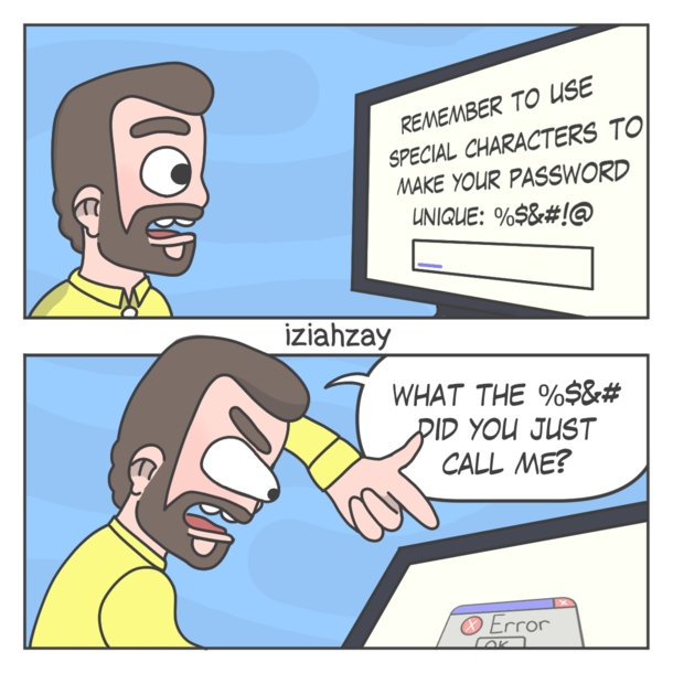 Use special characters you amp 