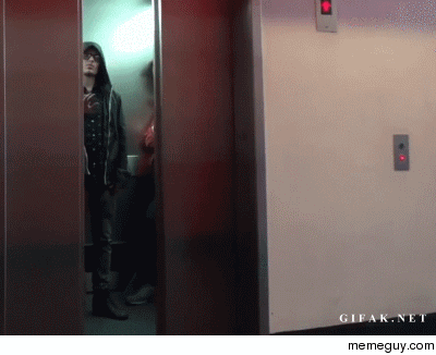 Using The Force in an elevator