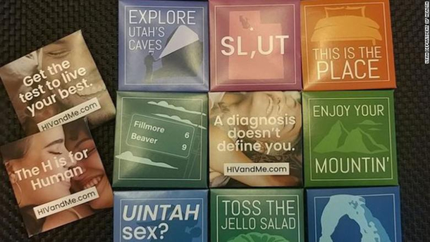Utah Health Depts Utah Themed Condoms