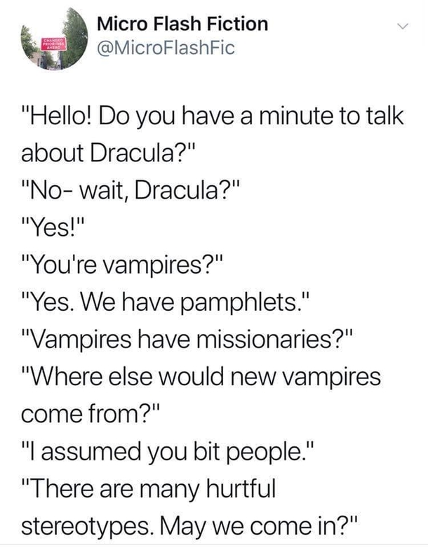 Vampire Stereotypes