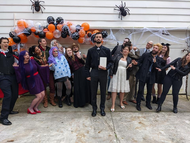 Vampire themed party As the resident Catholic I felt it was my duty to show up