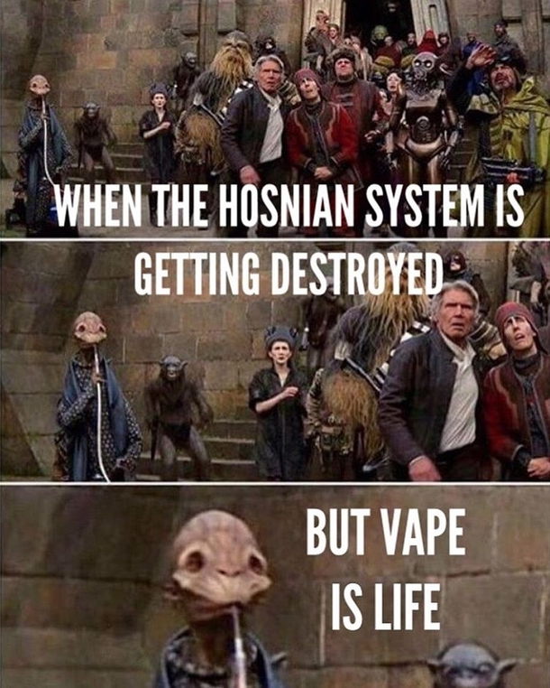 Vape in a Galaxy Far Far Away