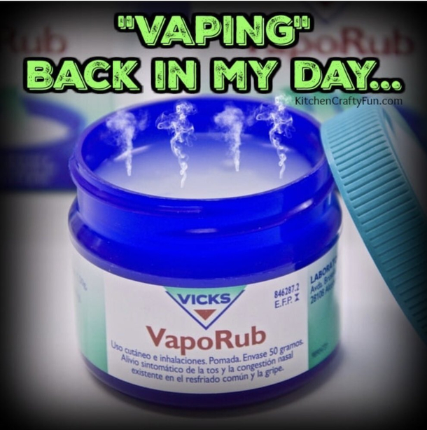 Vaping was always cool