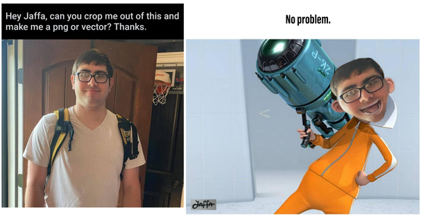 Vector yeah Say no more fam
