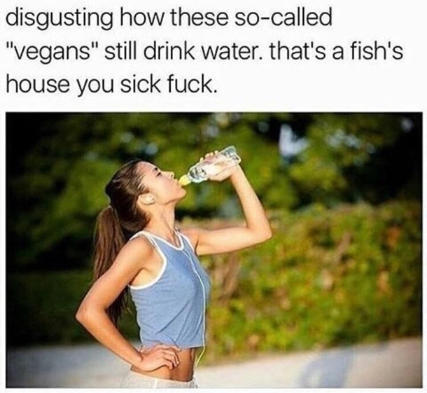 Vegans are monsters