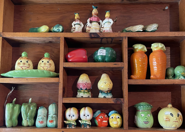 Veggie Tales Ancestors I wouldnt want these on my table