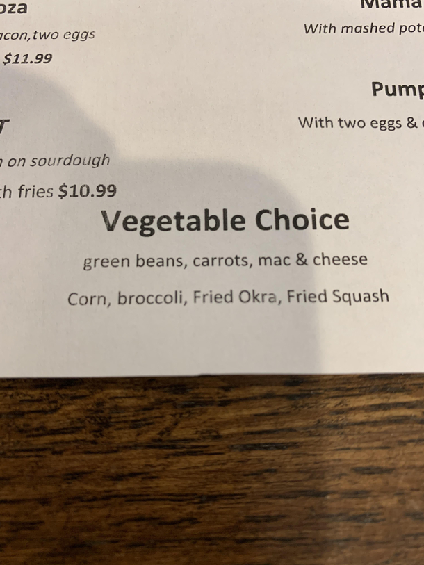 Veggies in Oklahoma