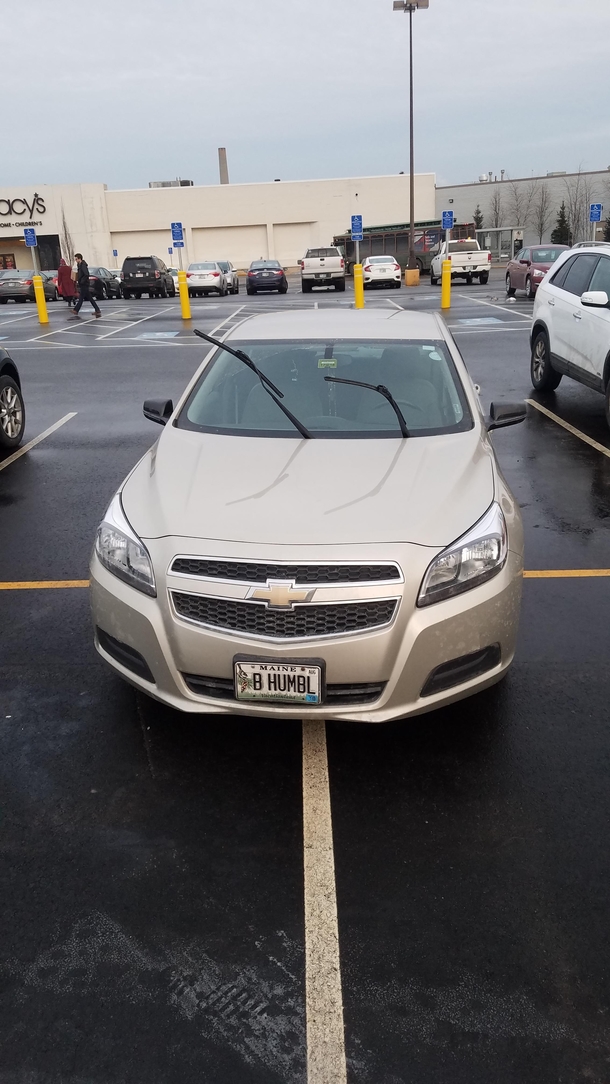 Very incorrect license plate