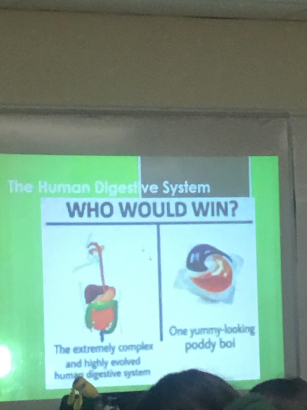 Very interesting biology lesson today