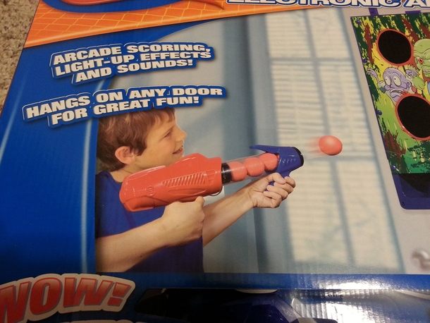 Very manly hands on this little boy