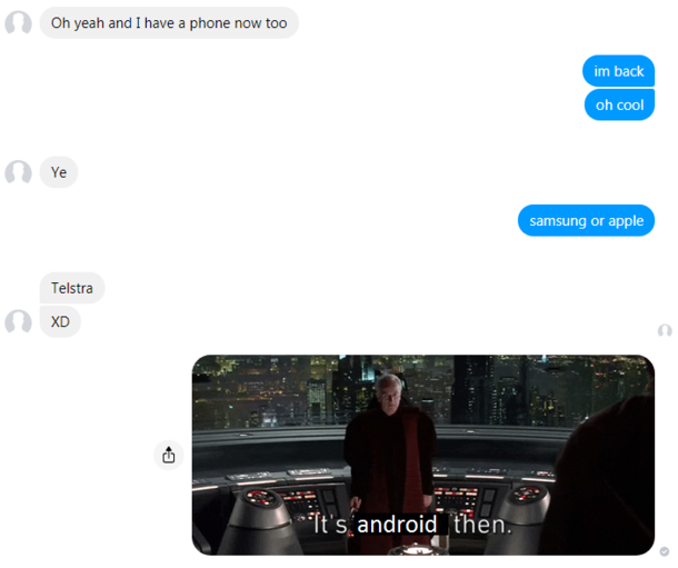 vibing in messenger
