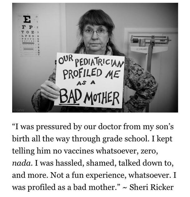 Victim of patient profiling