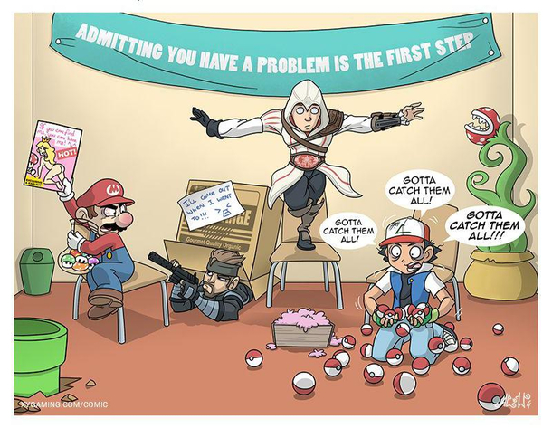 Video gamers anomymous