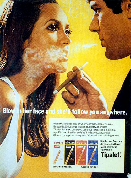 Vintage tobacco advertisement