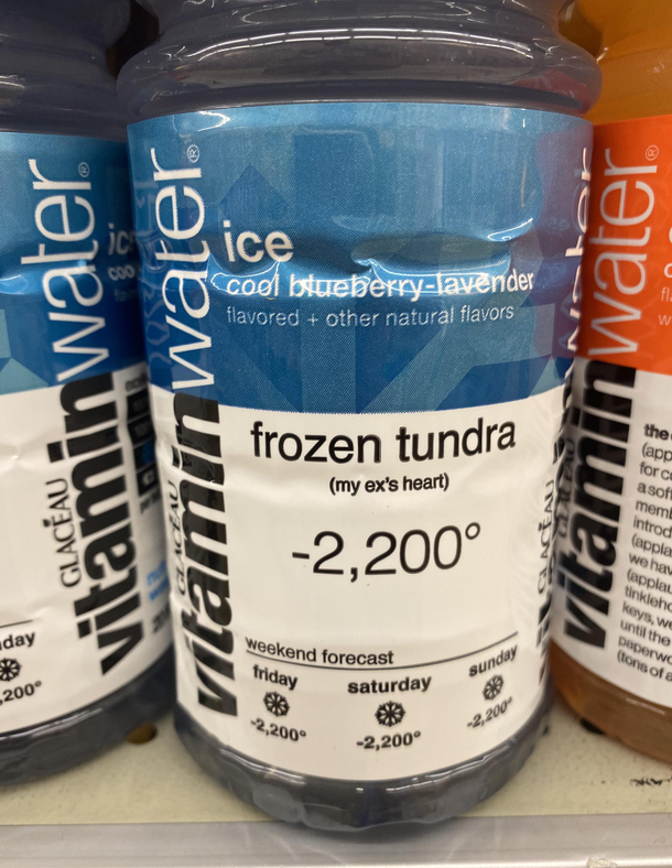 VitaminWater who hurt you