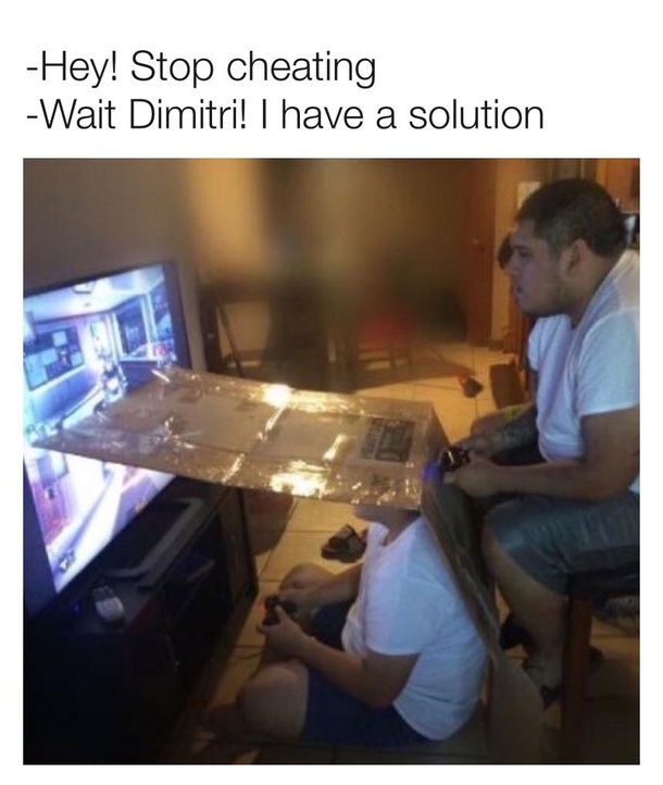 Vladimir stop cheating pls