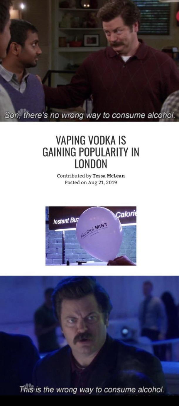 Vodka Balloons