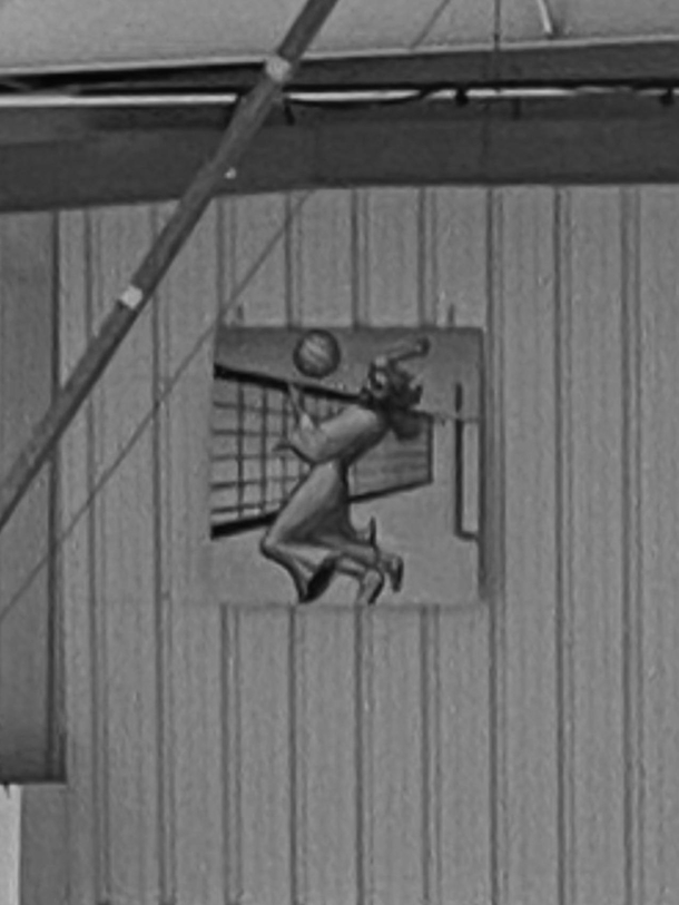 Volleyball Jesus is about to spike the shit out of that ball