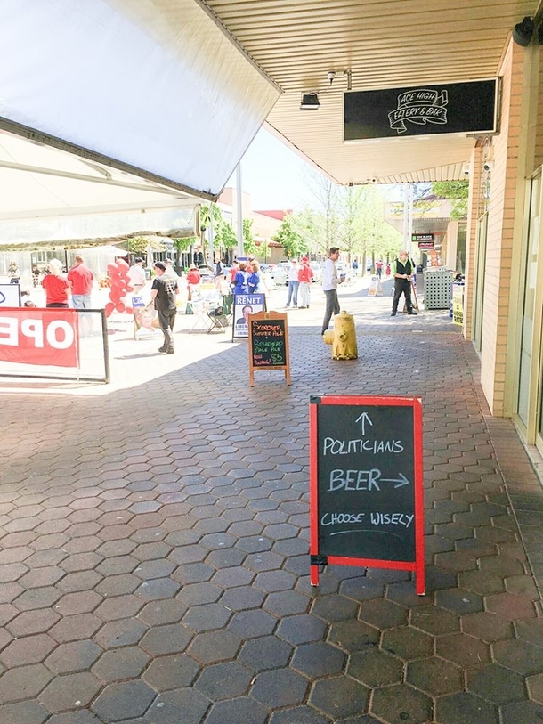 Voting choices in Australias capital today