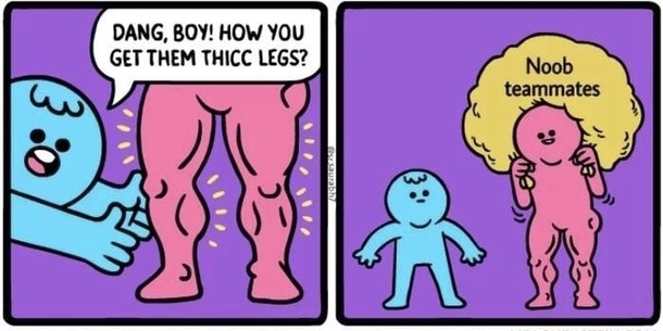Wait I dont have thicc legs