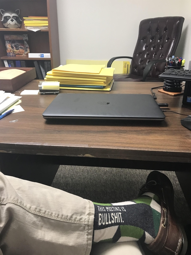 Waiting to do my staff evaluation at work