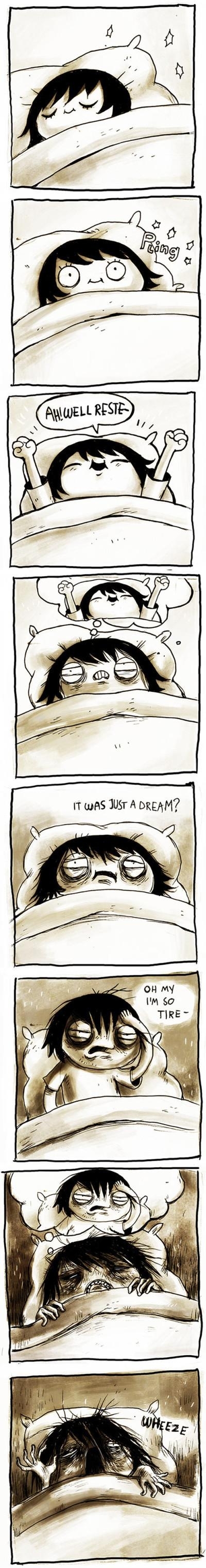 Wake up in the morning feeling like Real Shitty
