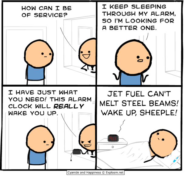 Wake up sheeple
