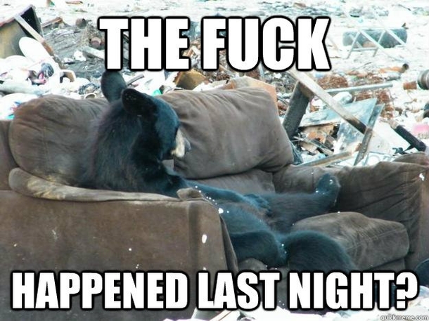 Waking up after the New Year